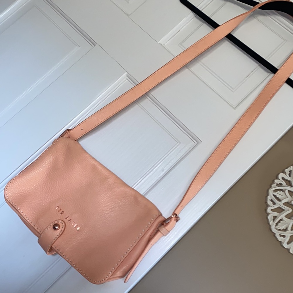 Ted baker crossbody leather bag